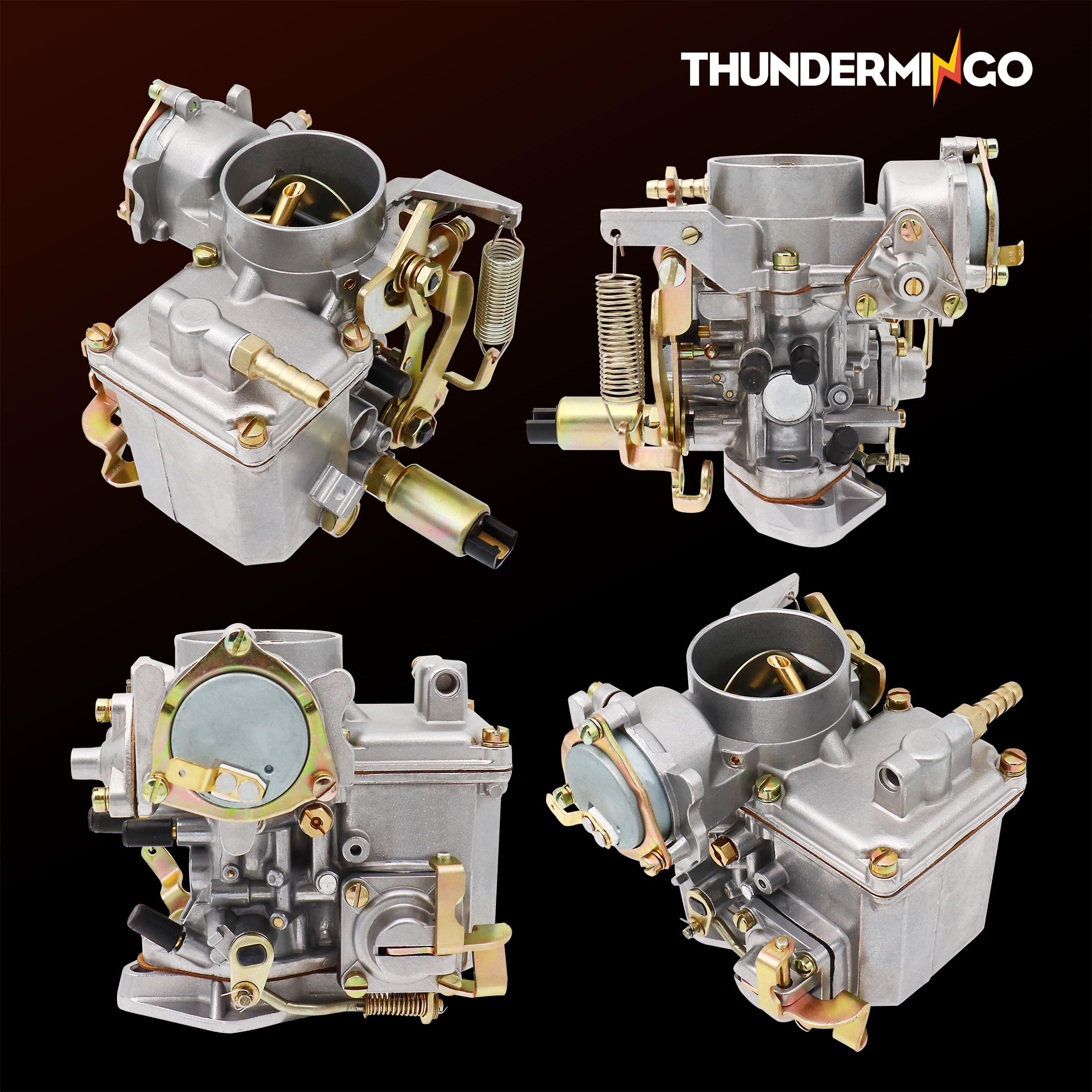 THUNDERMINGO 30/31 PICT-3 carburetor installed on Beetle for retrofit readiness.
