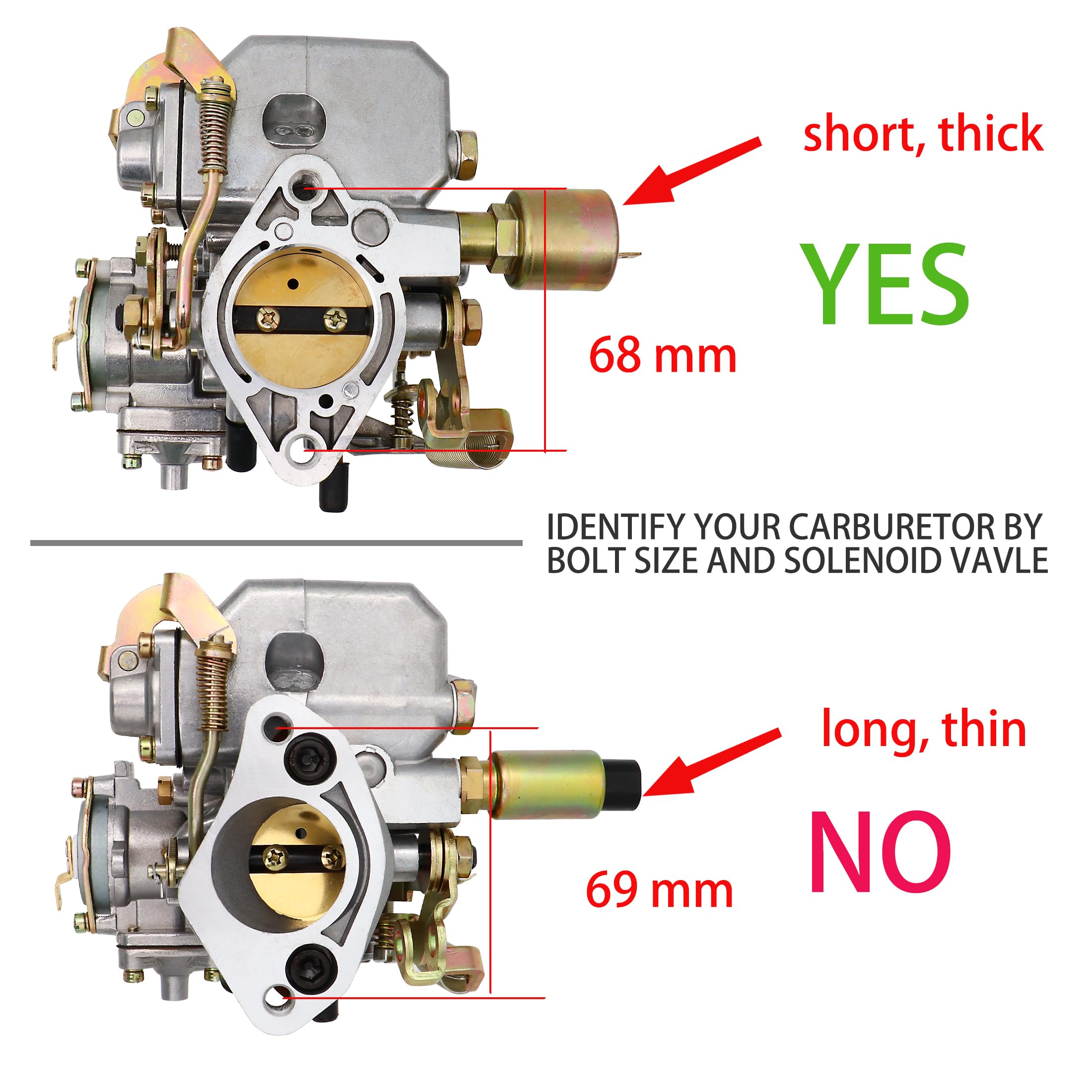 THUNDERMINGO 34 Pict-3 carburetor metal body shot highlights durable replacement part