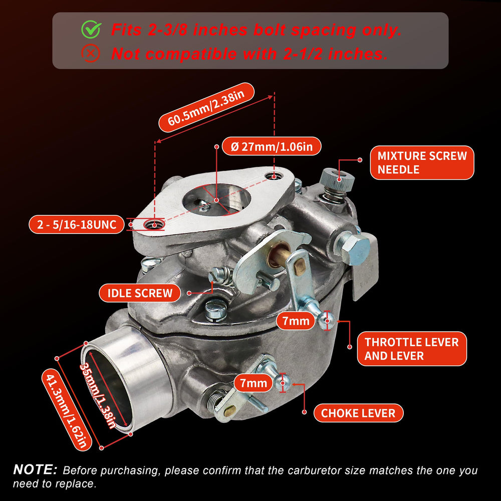 THUNDERMINGO fuel inlet 1/8 NPT detail for secure connection