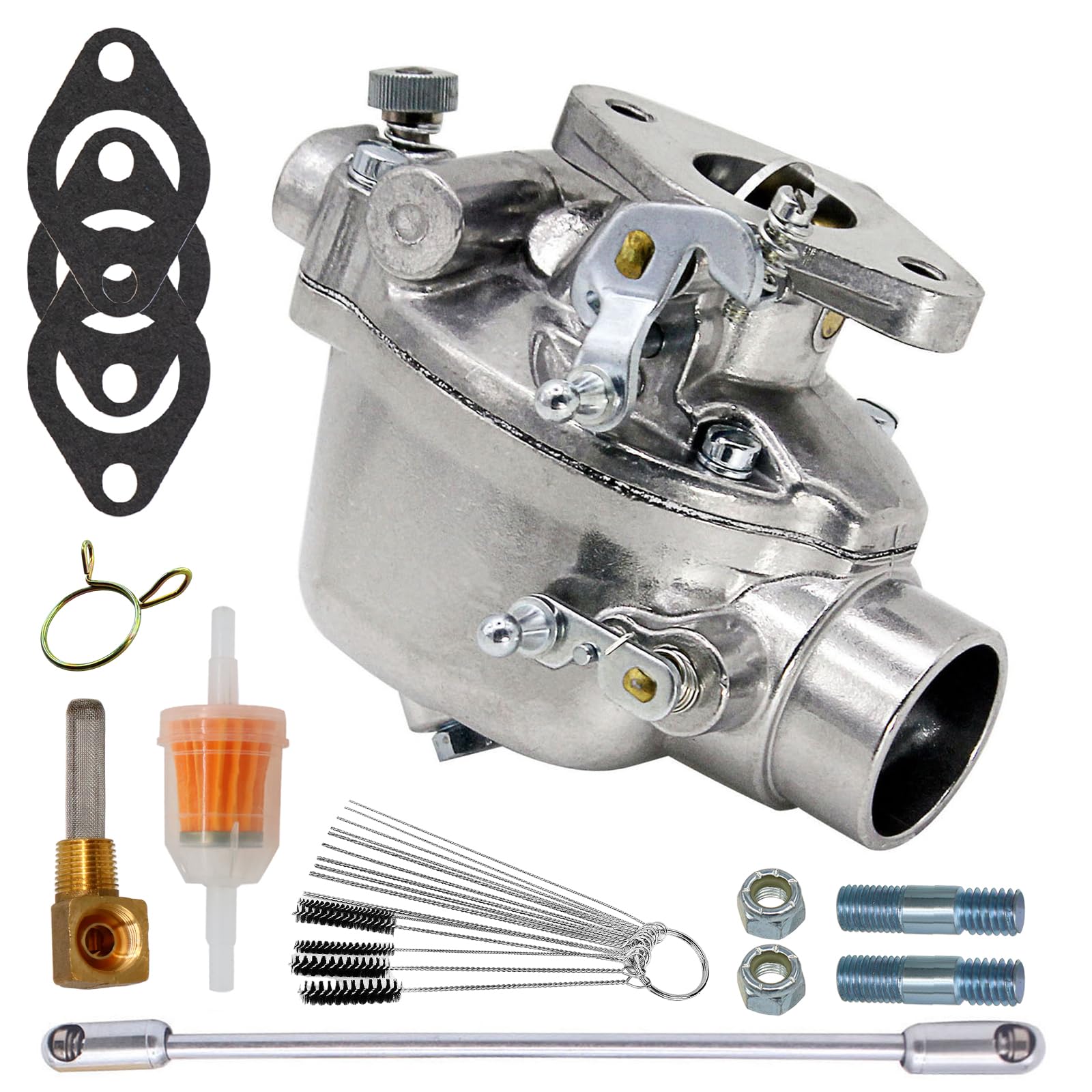 THUNDERMINGO carburetor for Ford 9N front view, supports reliable startup in field conditions.