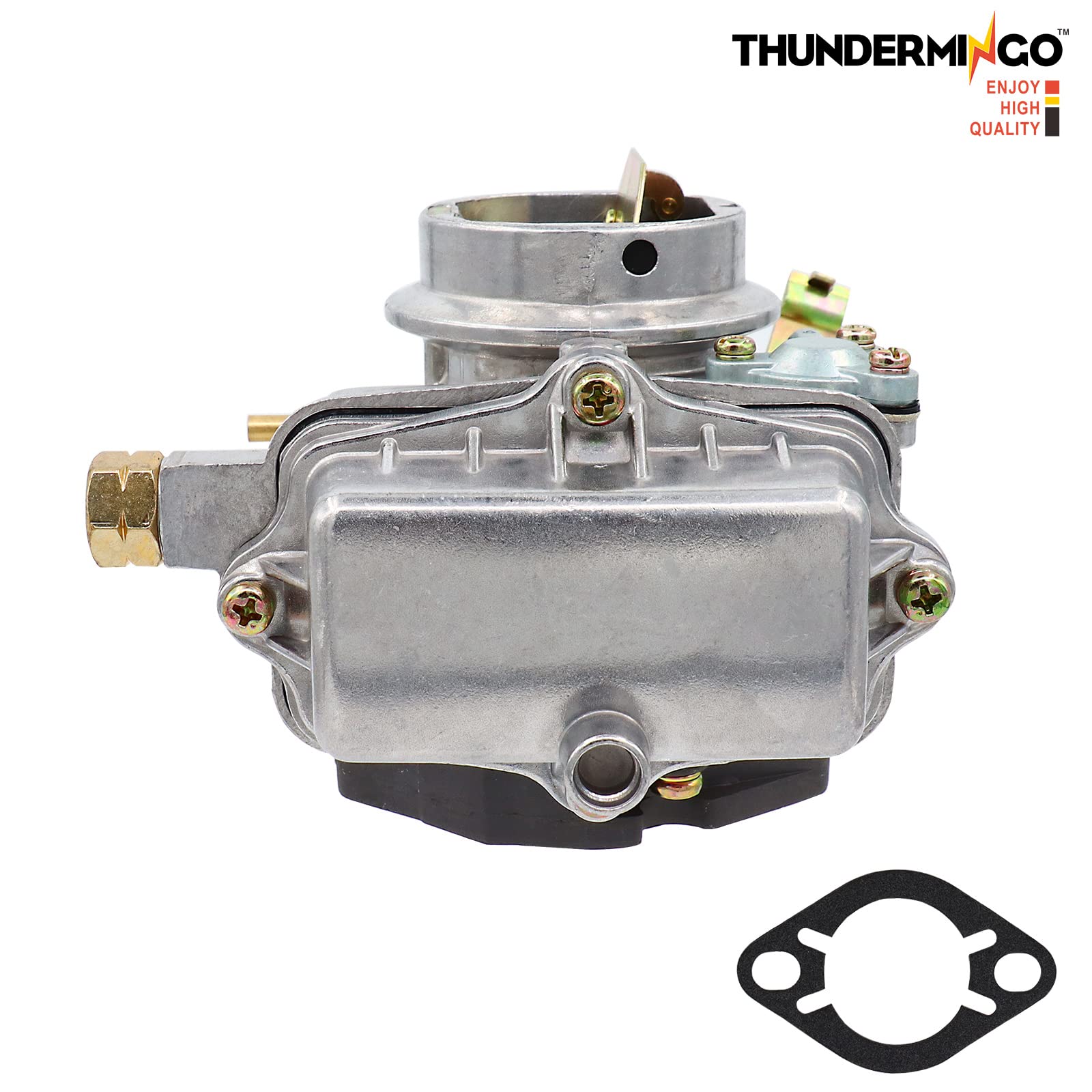 THUNDERMINGO carburetor side profile highlights compact footprint for small engine bays.