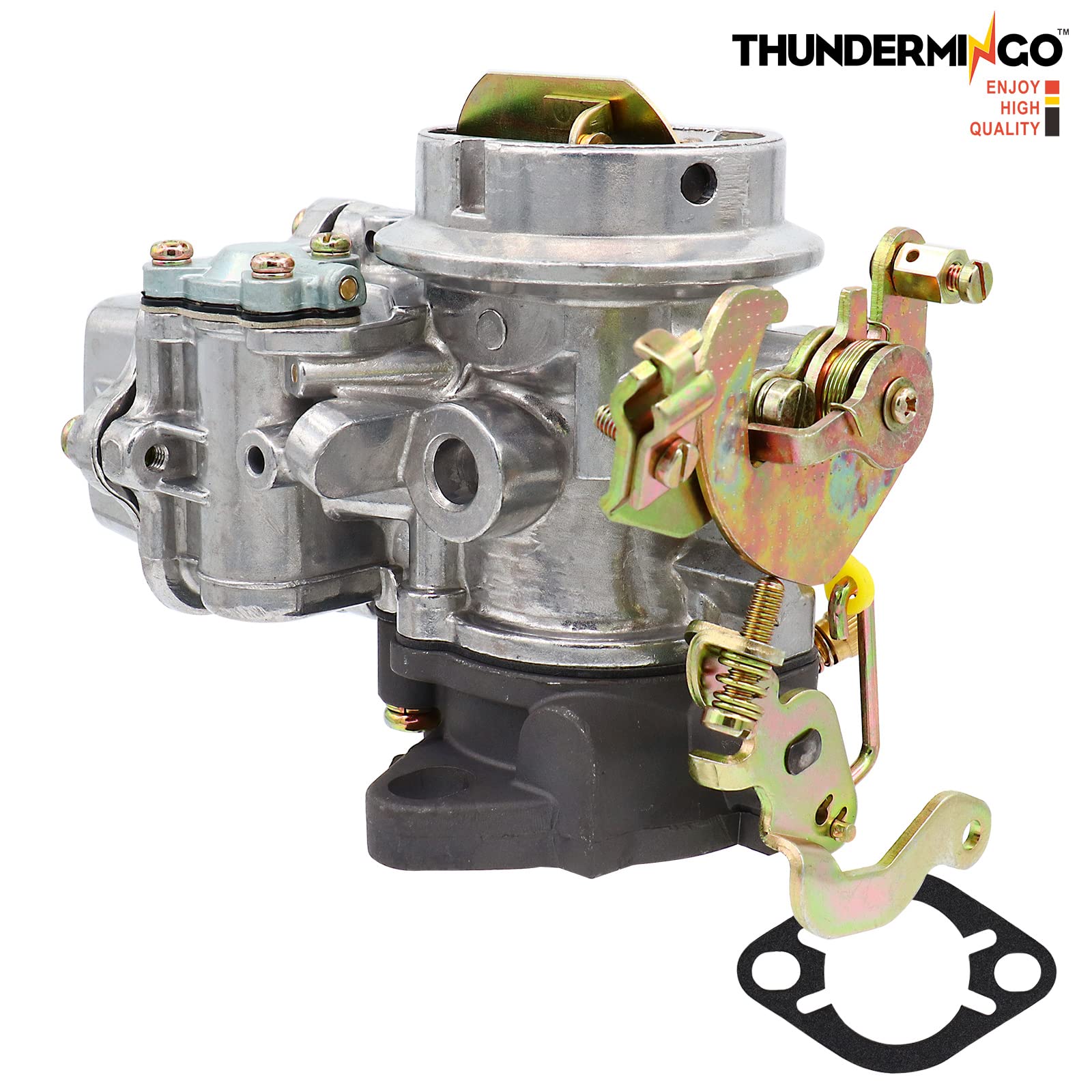 THUNDERMINGO top view emphasizes choke pull compatibility for manual choke models.