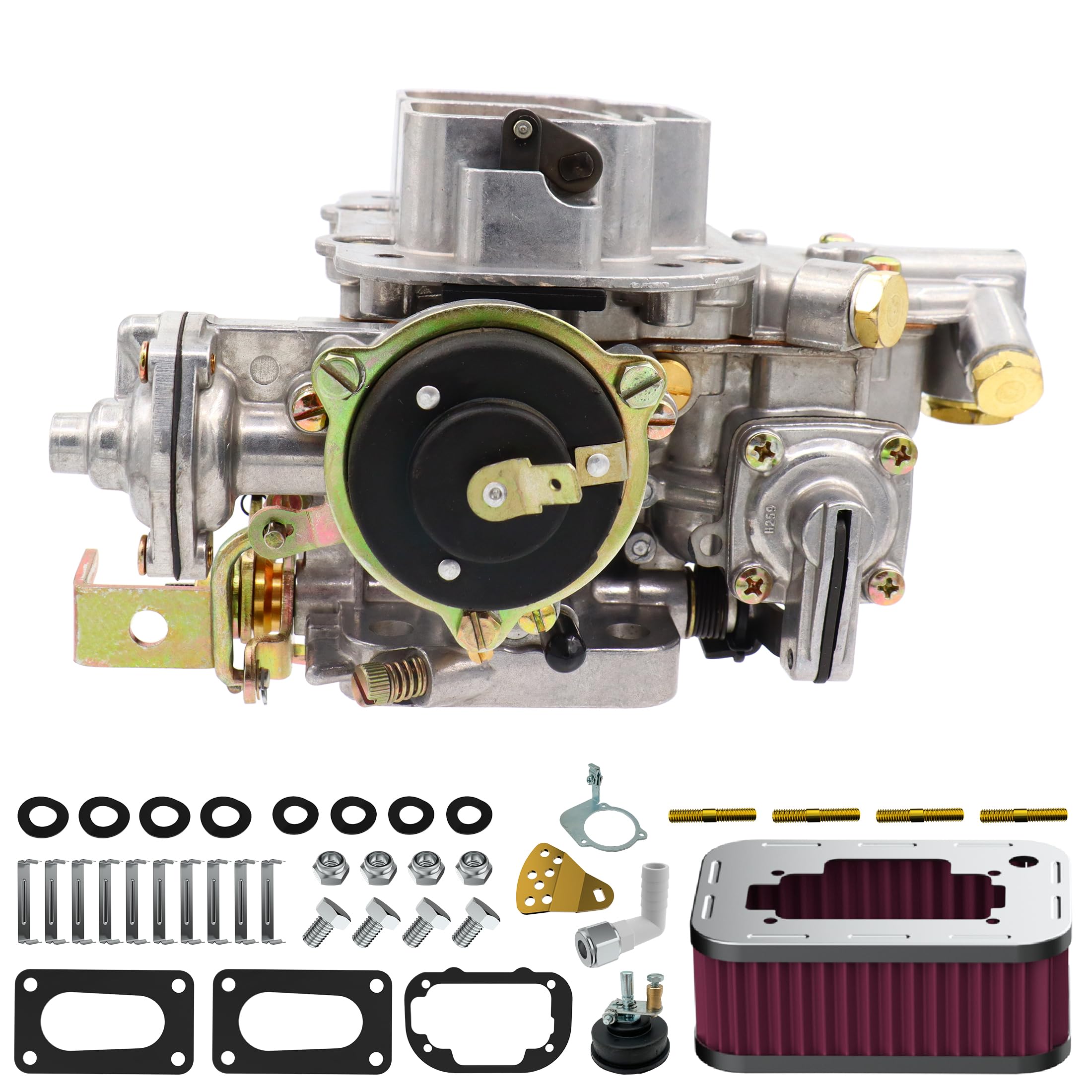 THUNDERMINGO engine bay installation ready with tested carburetor kit.