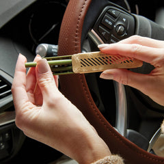 Frasier Fir car diffuser reeds shown for easy fragrance refresh in any vehicle.