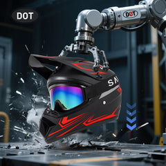 TIANDU helmet ventilation holes keep rider's head cool.