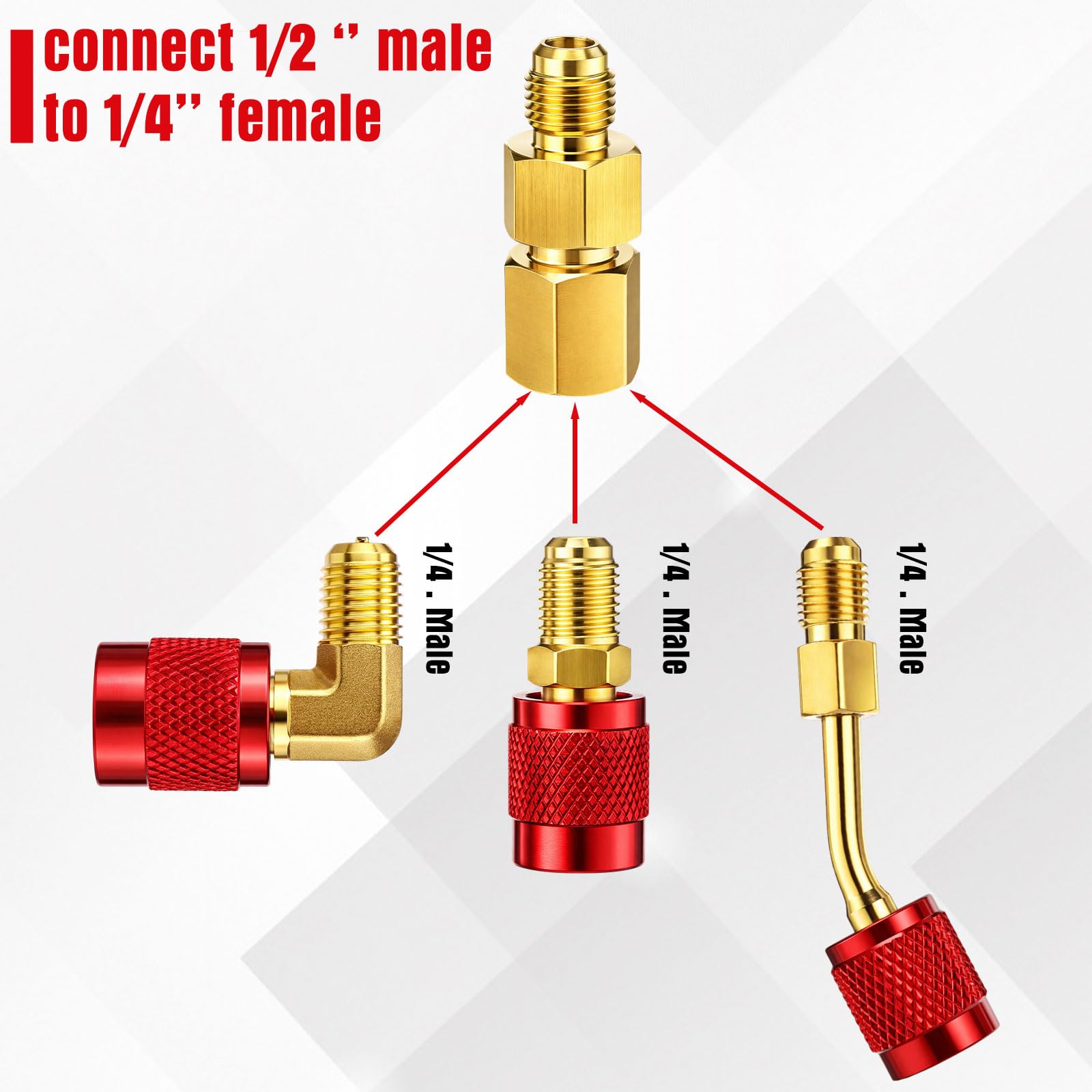 Tiangrid R134A tank adapter enabling compatible connections