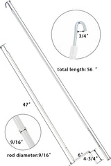 TIANMEIYI rv awning crank handle with foldable design for compact storage
