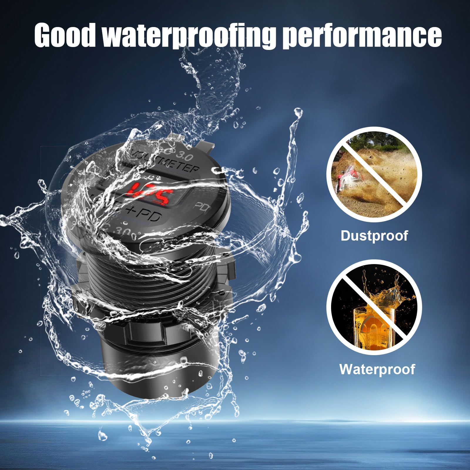 TIANWIDJEW universal compatibility for cars boats RVs and more