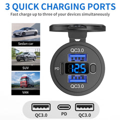 TIANWIDJEW USB-C PD port enabling fast charging for tablets and phones