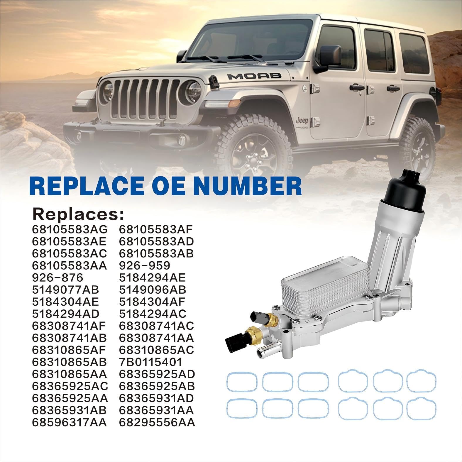 TIAYFEU engine compartment view highlighting installation-ready mounting hardware.