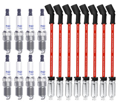 TICANEE iridium spark plugs for Chevy 5.3L Silverado improve ignition reliability