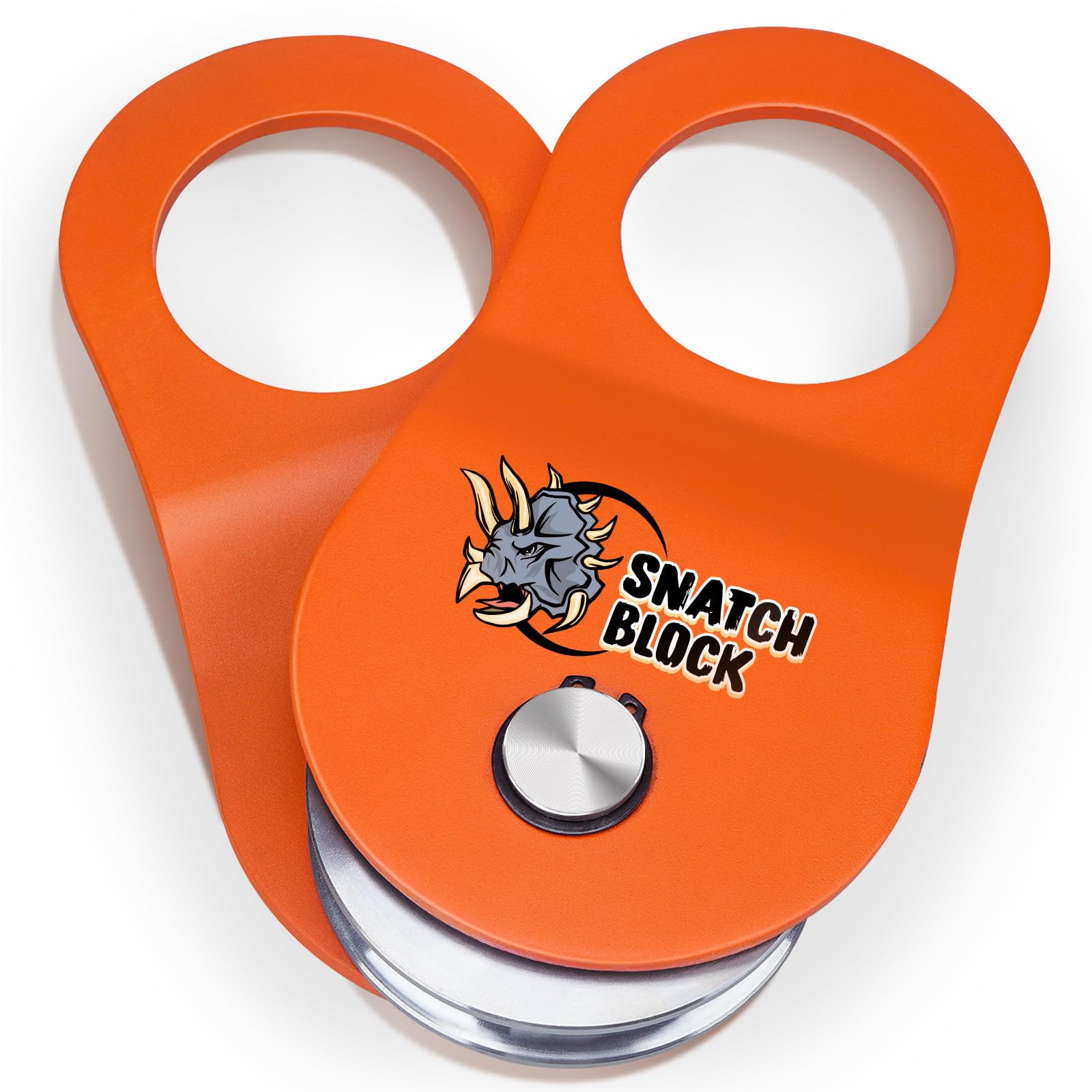 TICONN 10 Ton winch snatch block showing rugged steel construction for heavy off-road recovery.