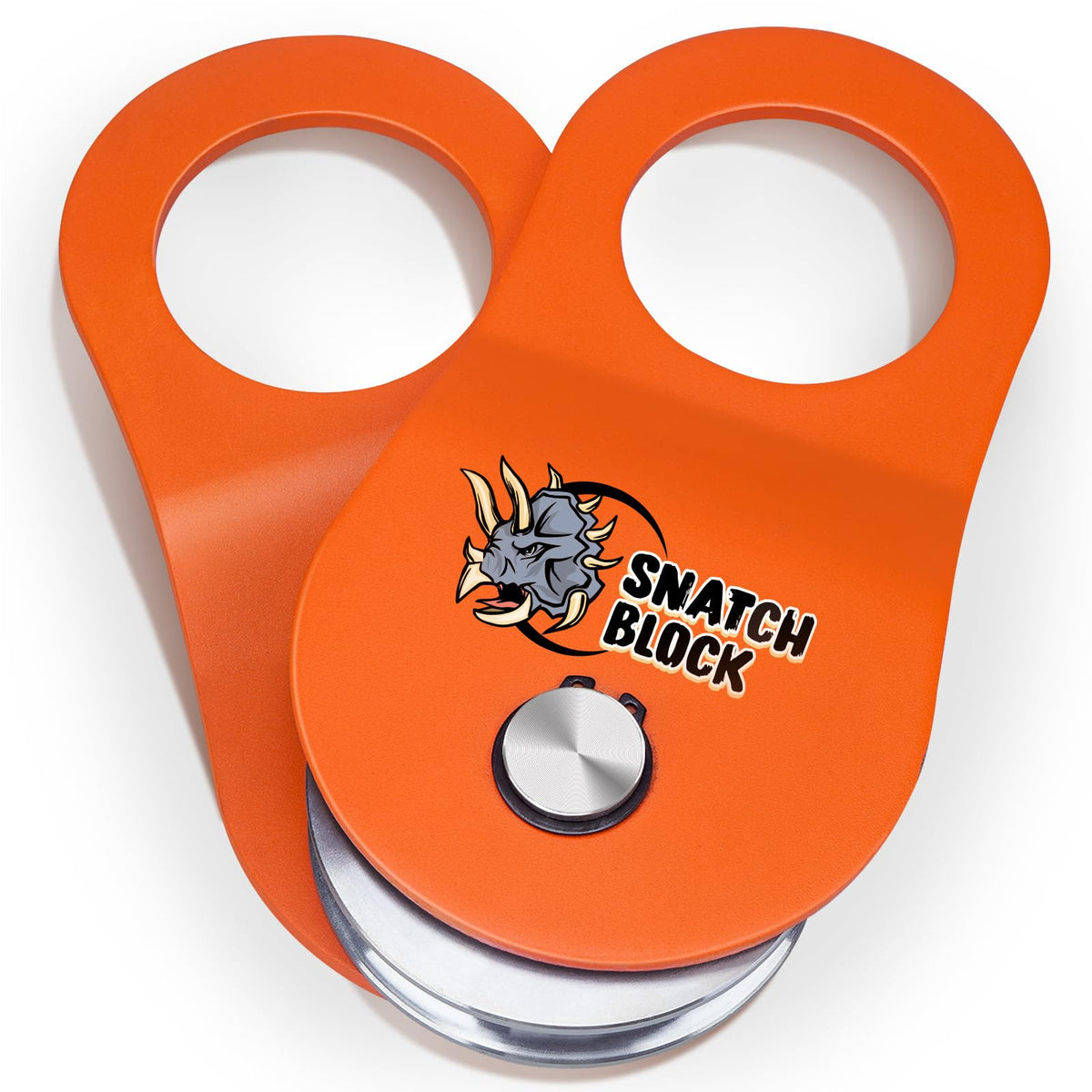TICONN 10 Ton winch snatch block showing rugged steel construction for heavy off-road recovery.