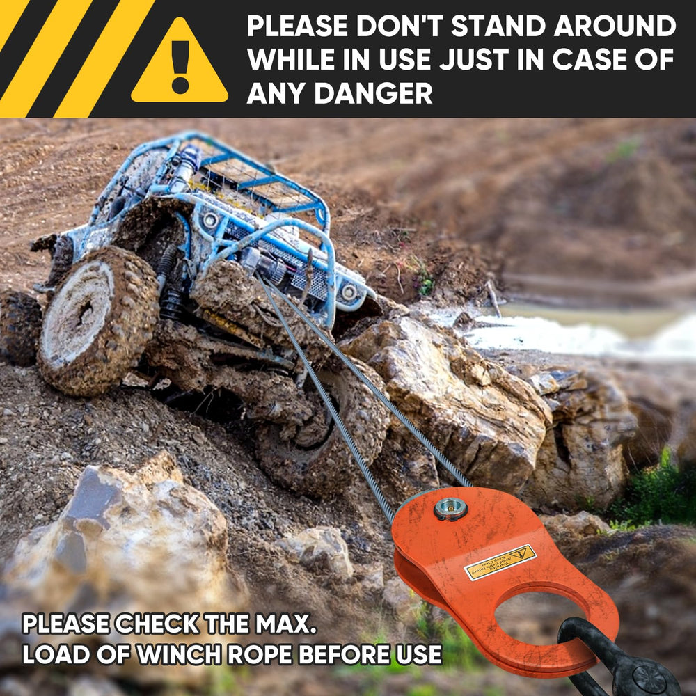 TICONN compatibility with steel cable and synthetic rope for flexible setups.
