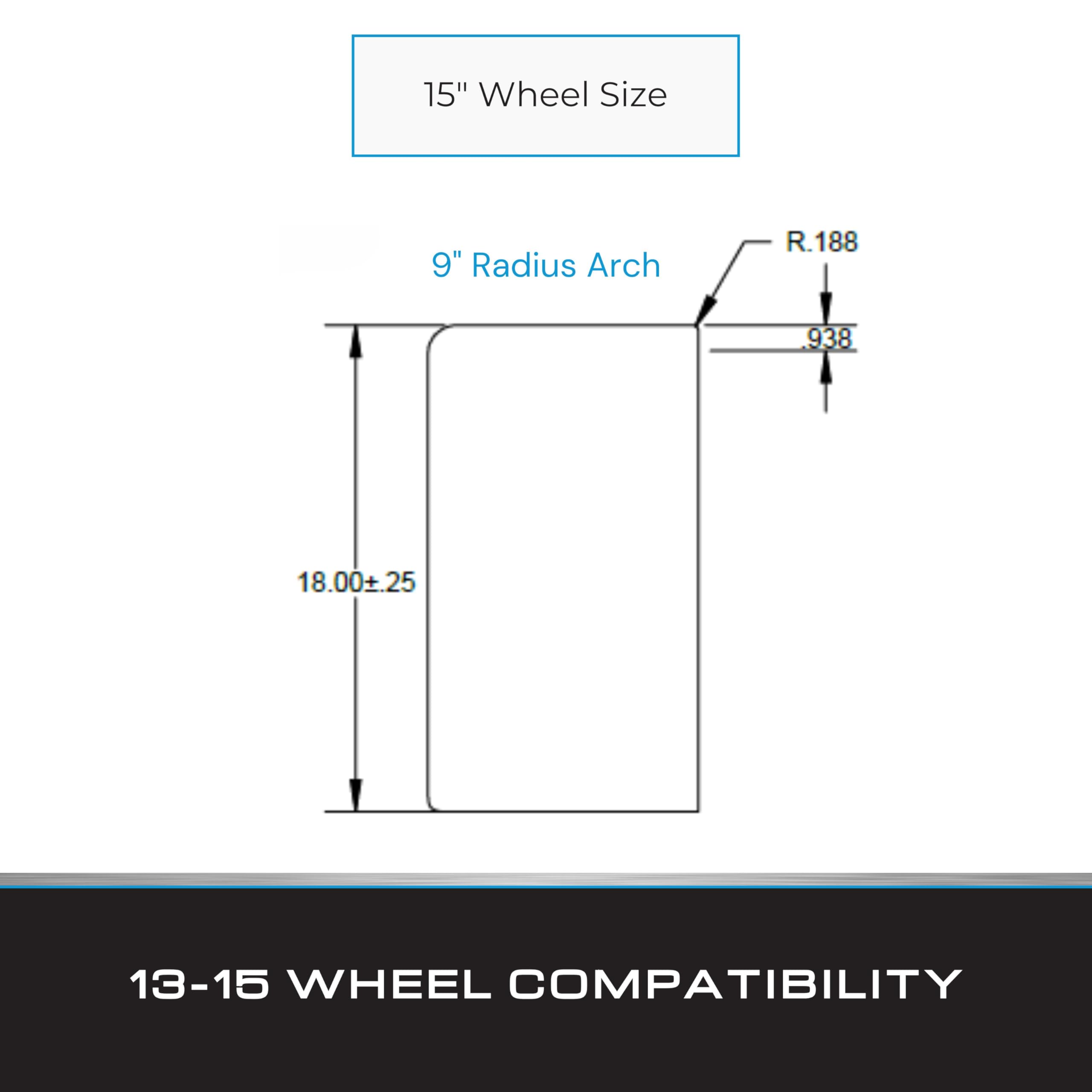 Tie Down aluminum trailer fender features rust-resistant diamond plate finish for harsh conditions.