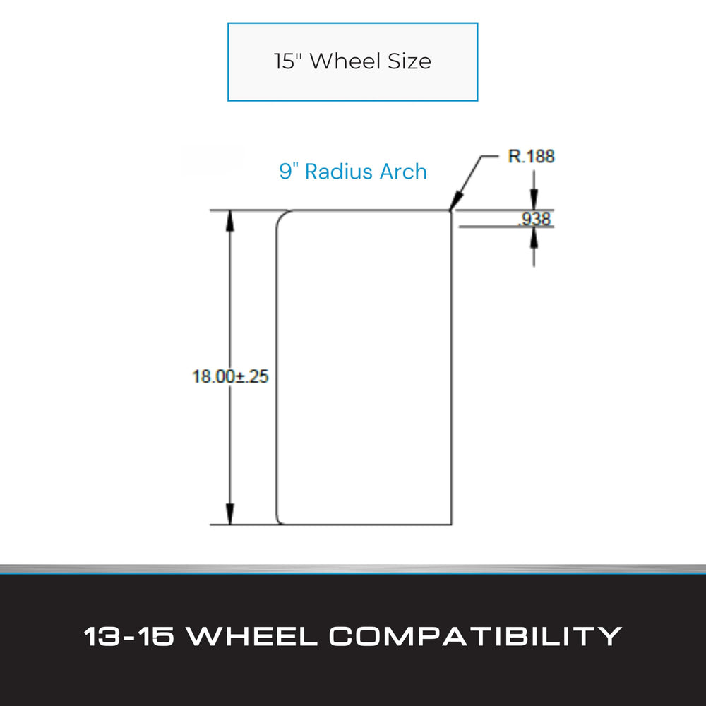 Tie Down aluminum trailer fender features rust-resistant diamond plate finish for harsh conditions.