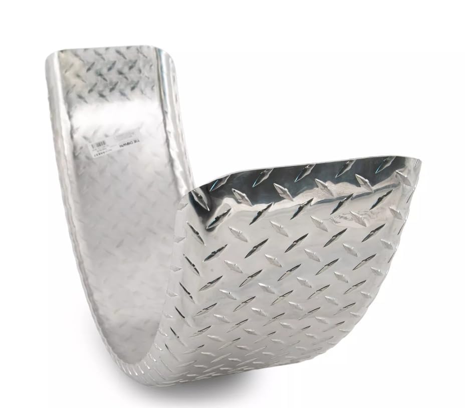 Rugged diamond-plate fender designed for weather resistance