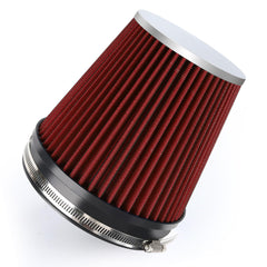 TIEVISHO cold air intake filter with a 6in inlet improves airflow for smoother throttle response.