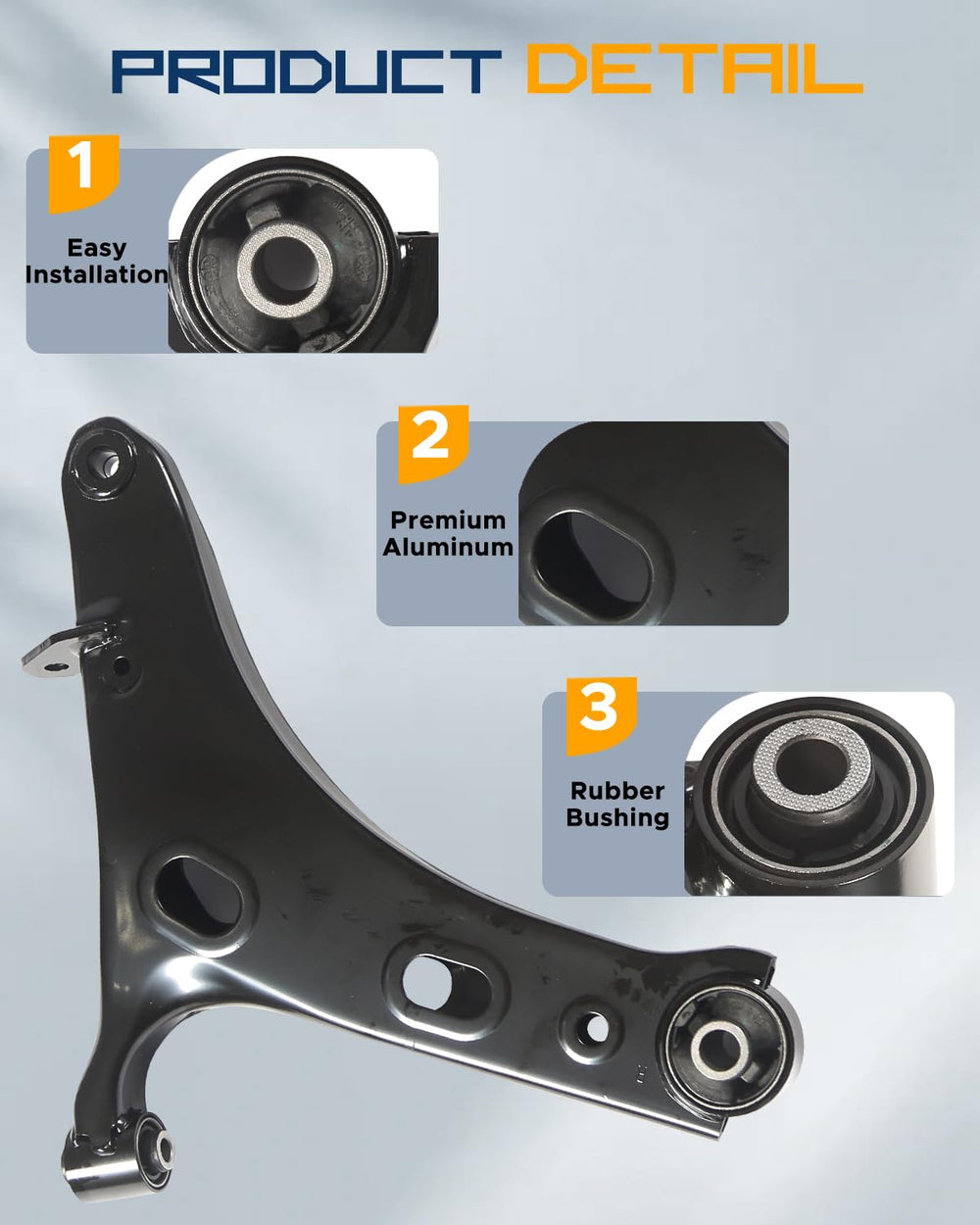 TIEZFUL Forester front inner tie rod end link supports precise alignment