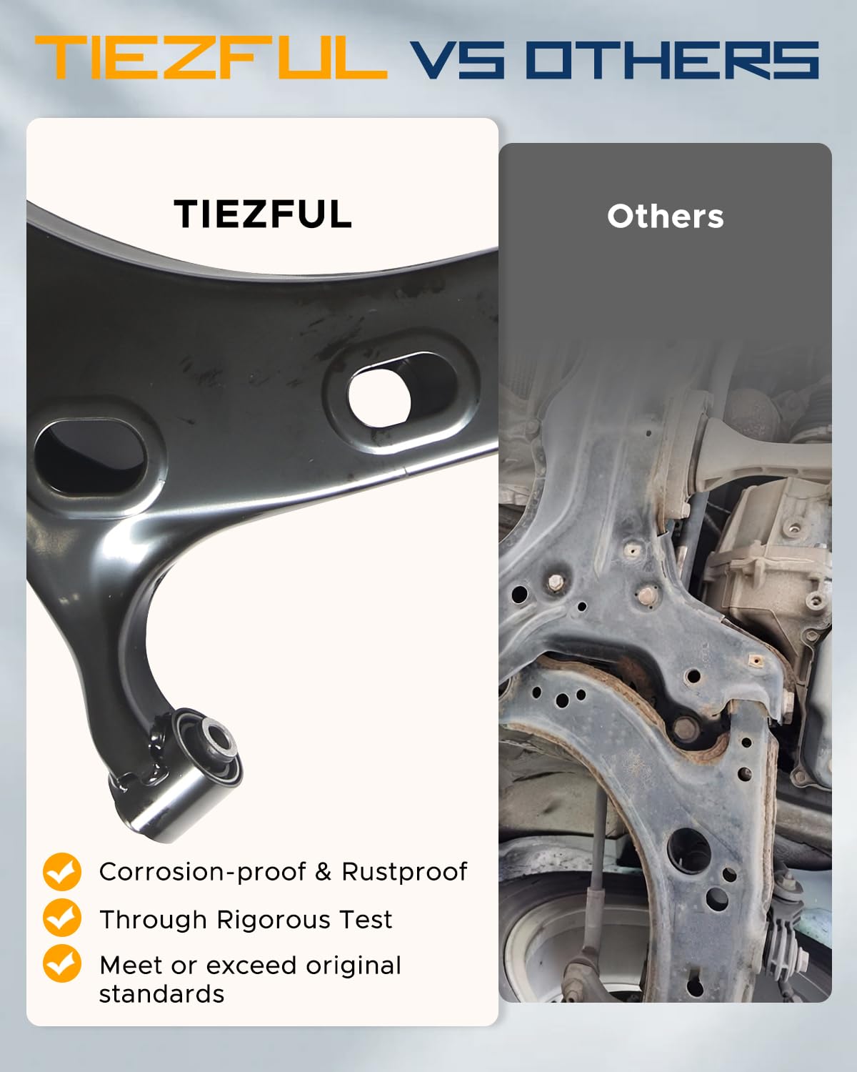TIEZFUL Forester front stabilizer sway bar end link enhances handling