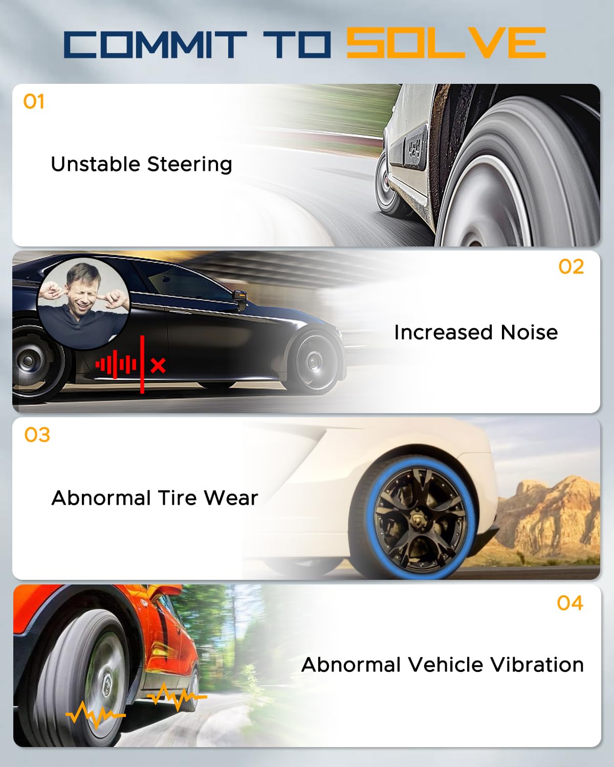 TIEZFUL suspension kit packaging offers a complete direct-install upgrade