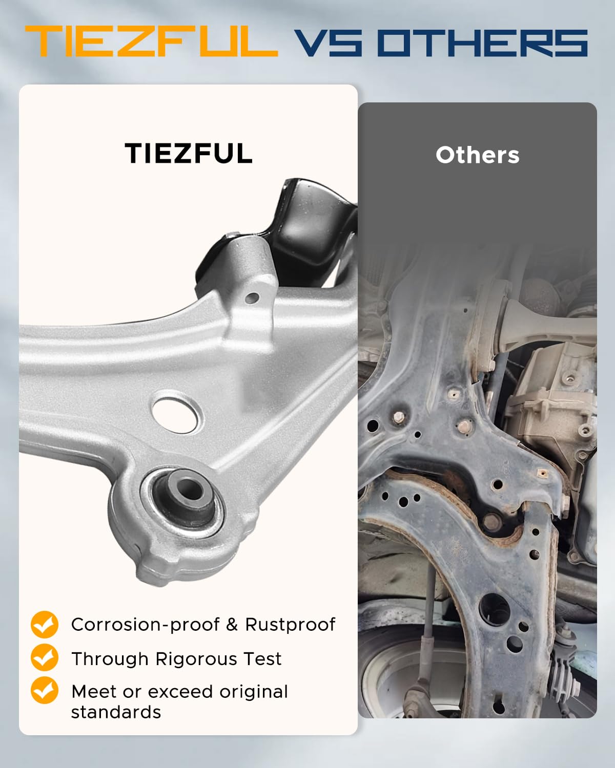 Tiezful Nissan Maxima front inner tie rod end link EV800770 image improves steering feel.