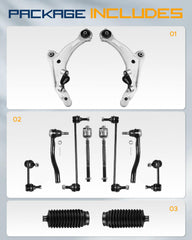 Tiezful Nissan Maxima outer tie rod end link driver ES800357 image emphasizes responsive steering.