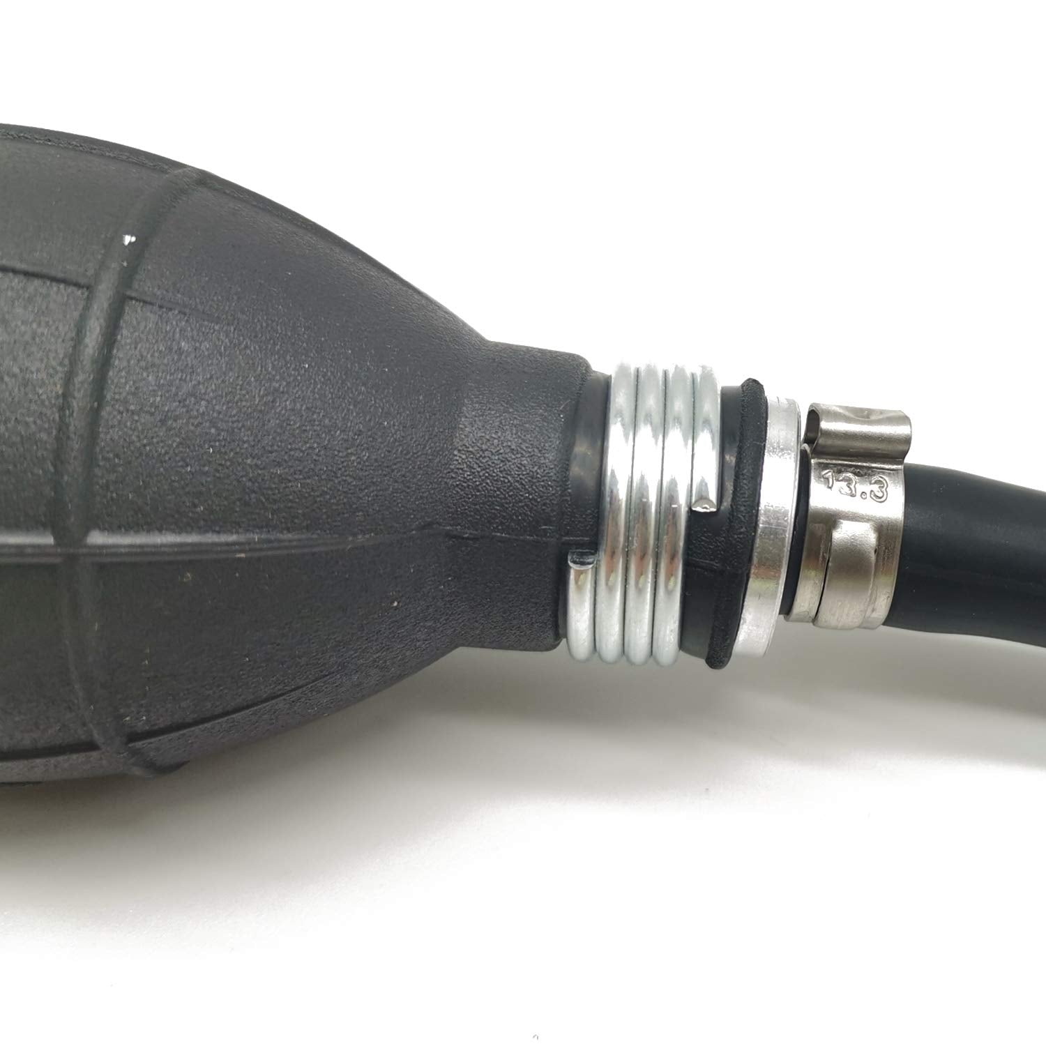 TIHOOD rubber primer bulb shown for easy fuel pumping
