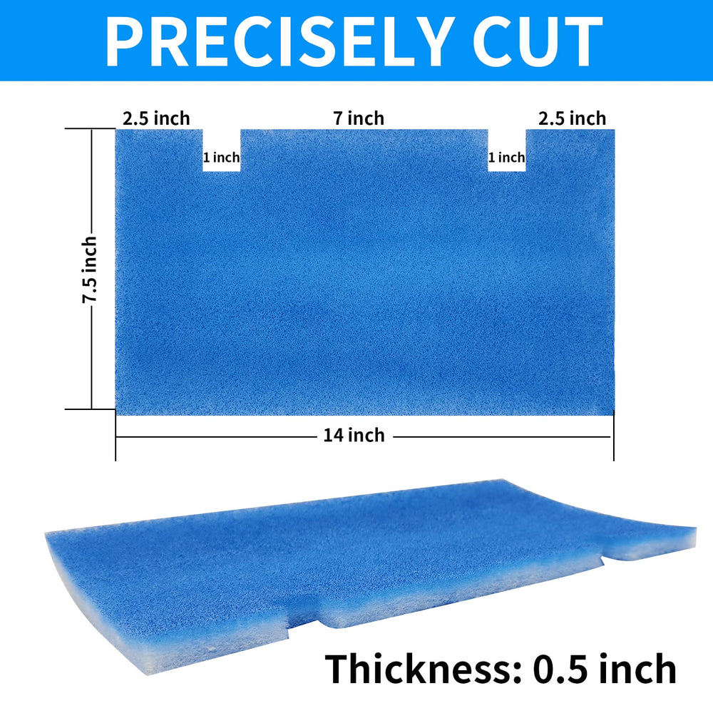 Tikfoam MERV 6 material captures dust and hair without clogging the RV AC