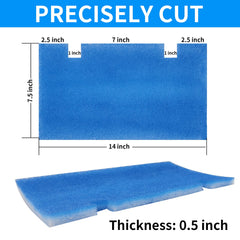 Tikfoam MERV 6 material captures dust and hair without clogging the RV AC
