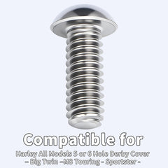 TIKGETUP bolts with flat washers ready for derby cover installation