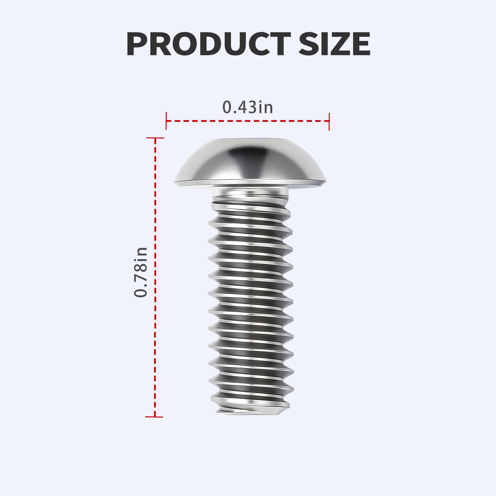 TIKGETUP bolts with lock washers providing durable hold on a derby cover