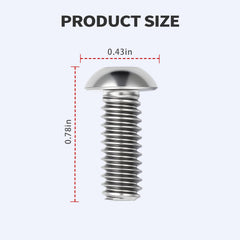 TIKGETUP bolts with lock washers providing durable hold on a derby cover