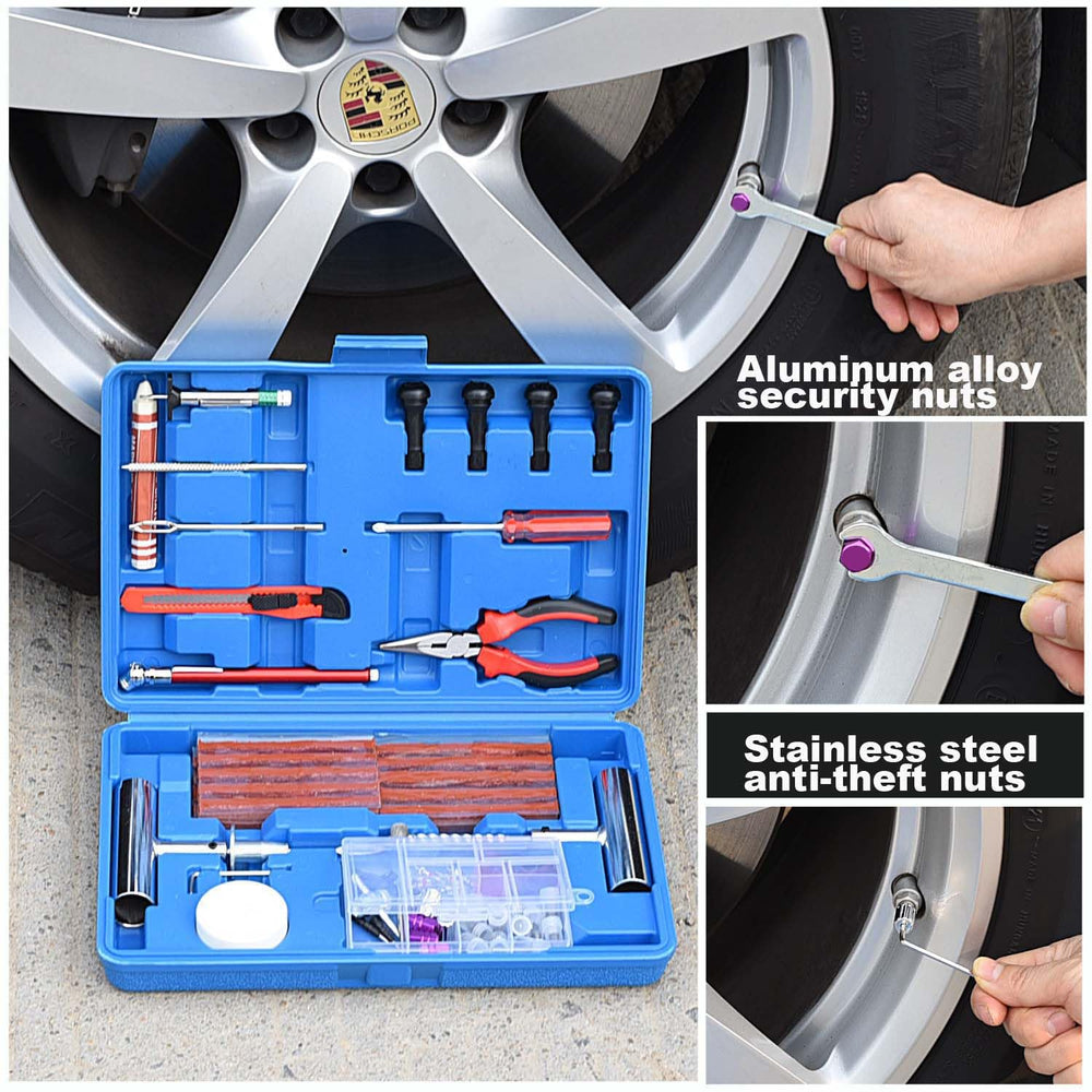TILIBOTE tire pressure gauge stainless steel provides accurate readings on the go