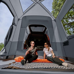 TIMBER RIDGE SUV Tent center-height interior allows comfortable movement.