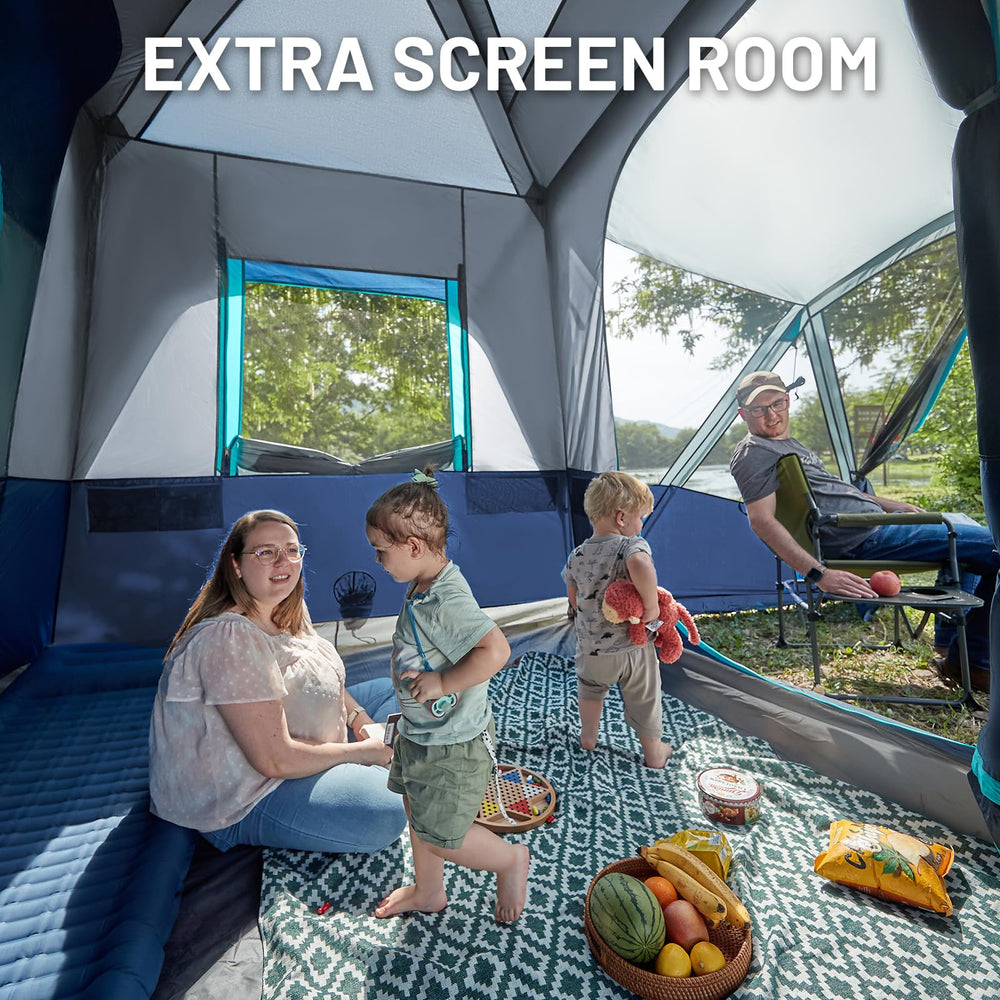 TIMBER RIDGE SUV tent screen porch showing shaded outdoor space