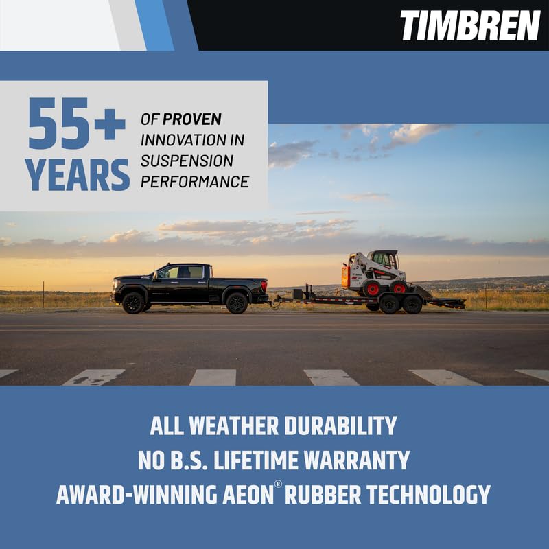 Timbren GMRCK25D road test shows reduced body roll on rough roads.
