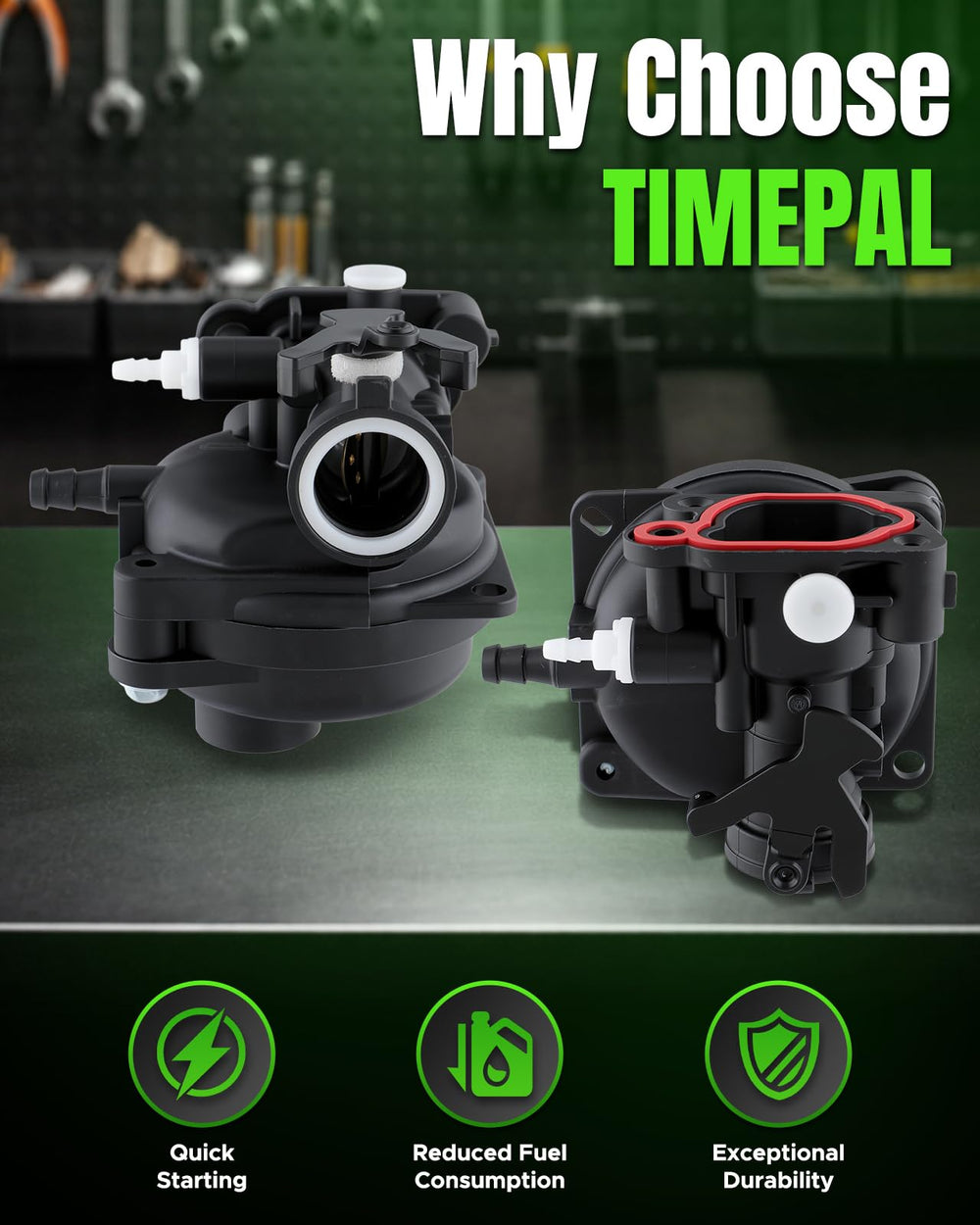 TIMEPAL installation guide step-by-step visual for swapping parts
