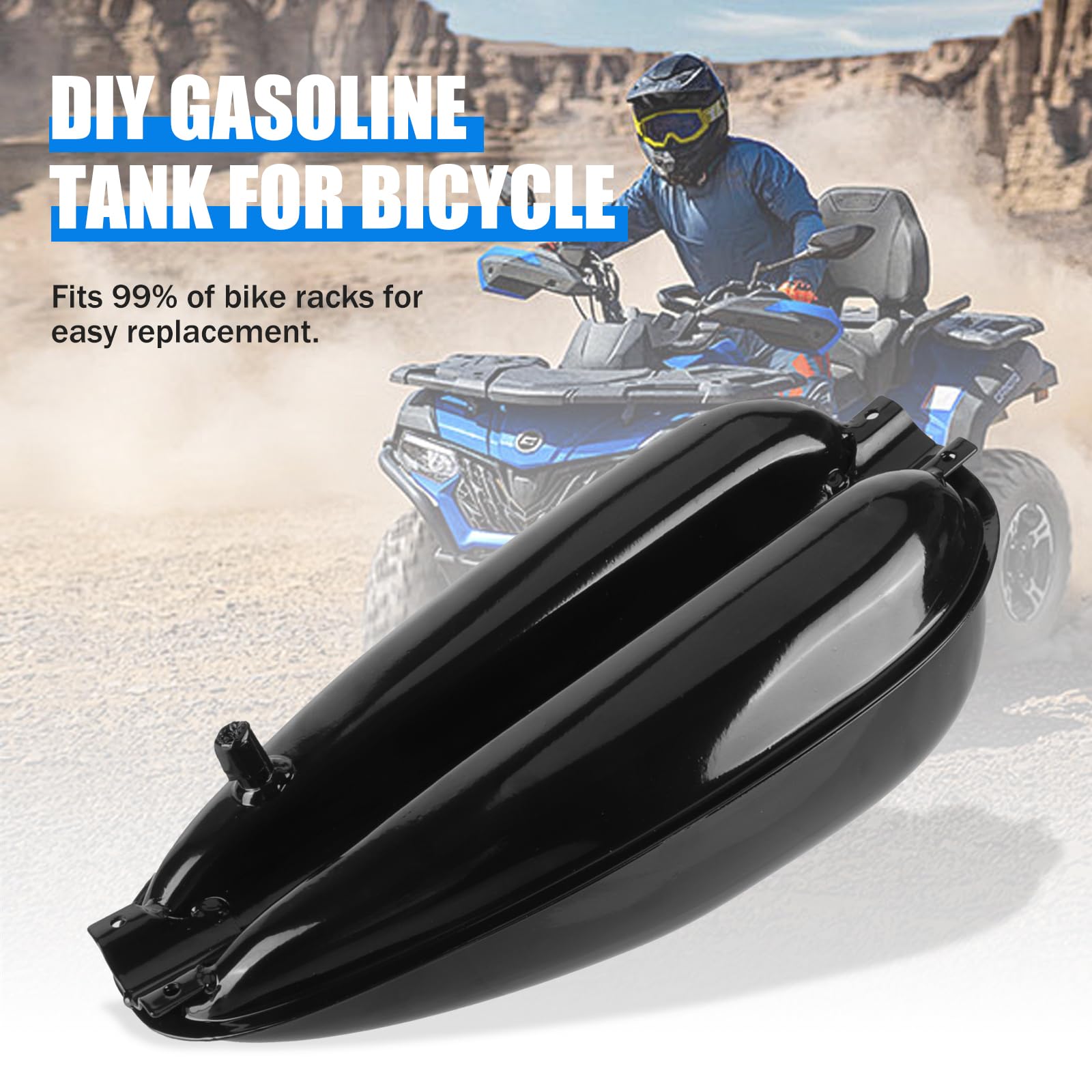 TIMZH durable tank withstands sun, rain, and dust for daily cycling.