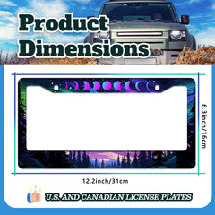 TINALUIN Screw accessories for license plate provide easy, tool-free mounting.