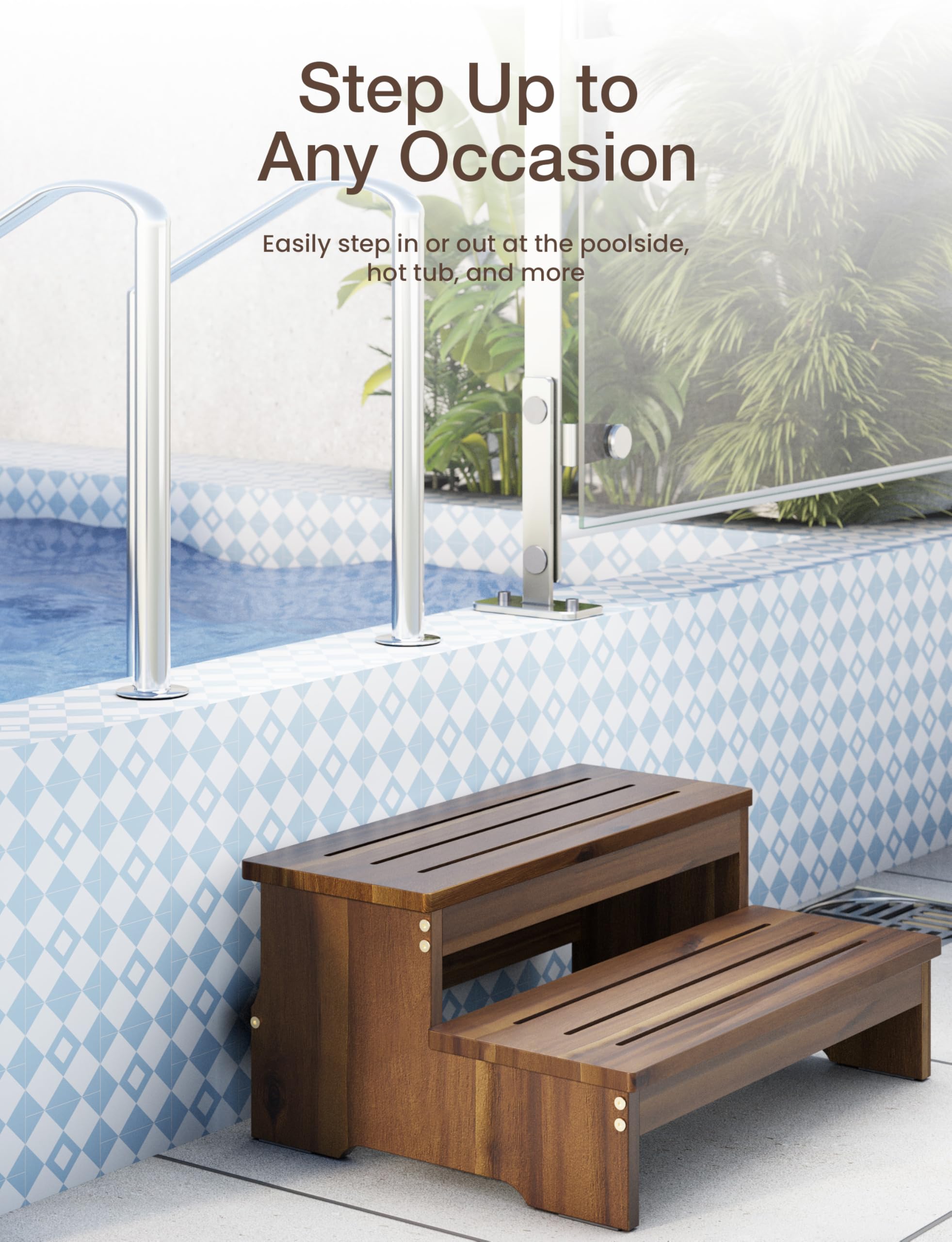 Tinamo bed steps portable: lightweight design for flexible placement.