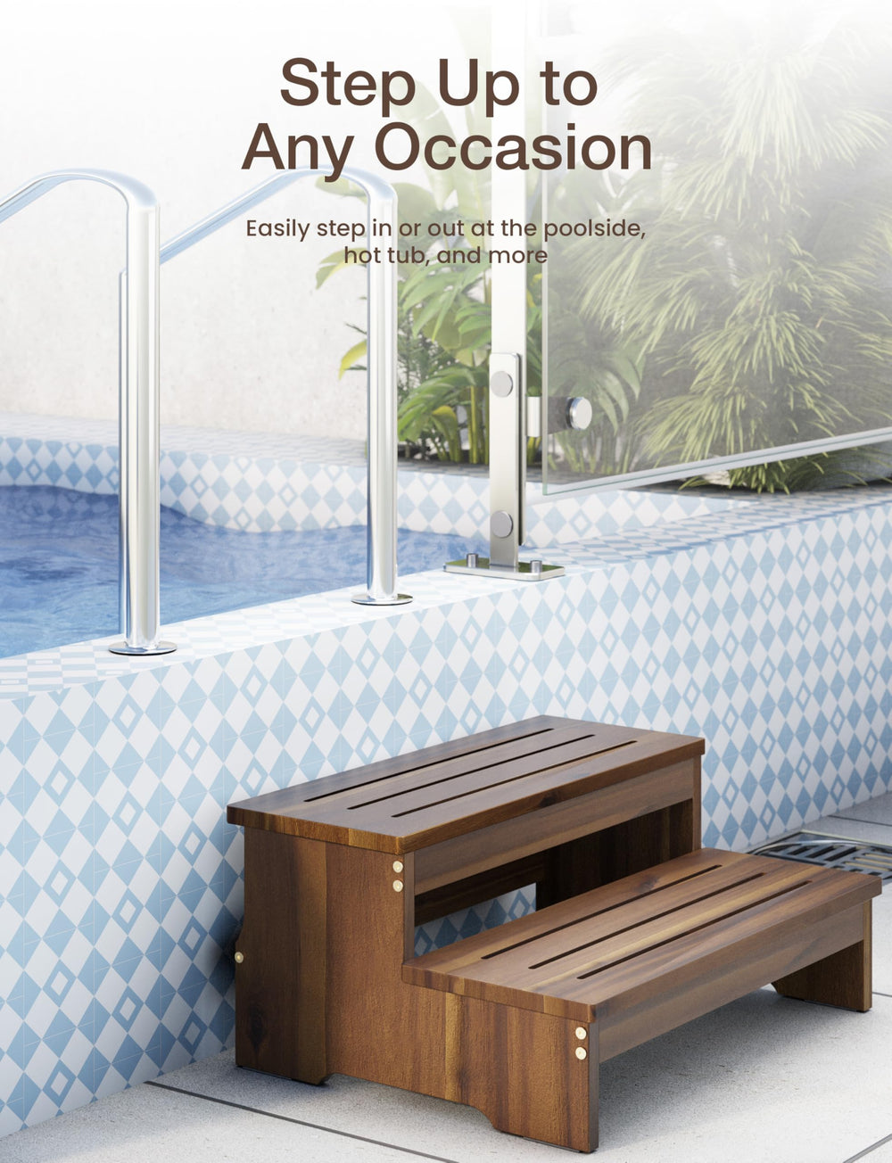 Tinamo bed steps portable: lightweight design for flexible placement.