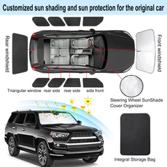 TINGLU privacy kit provides full window coverage for camping and resting