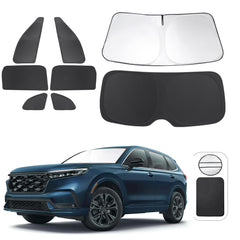 TINGLU Honda CR-V front side window shade reduces glare and blocks UV rays