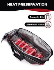 TINGPAI insulated PEVA liner preserves cold for hours during trips
