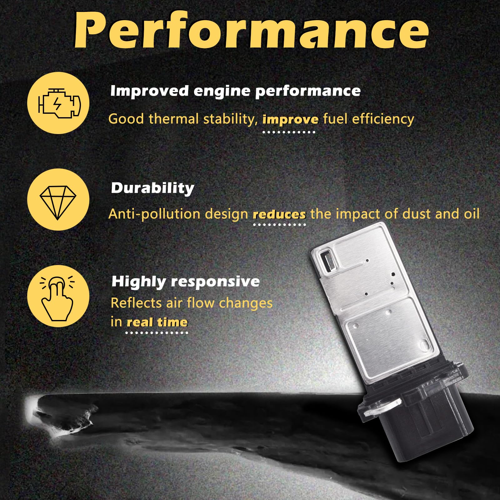 TINGYINGDA MAF sensor quality testing—rigorous checks for consistent airflow.