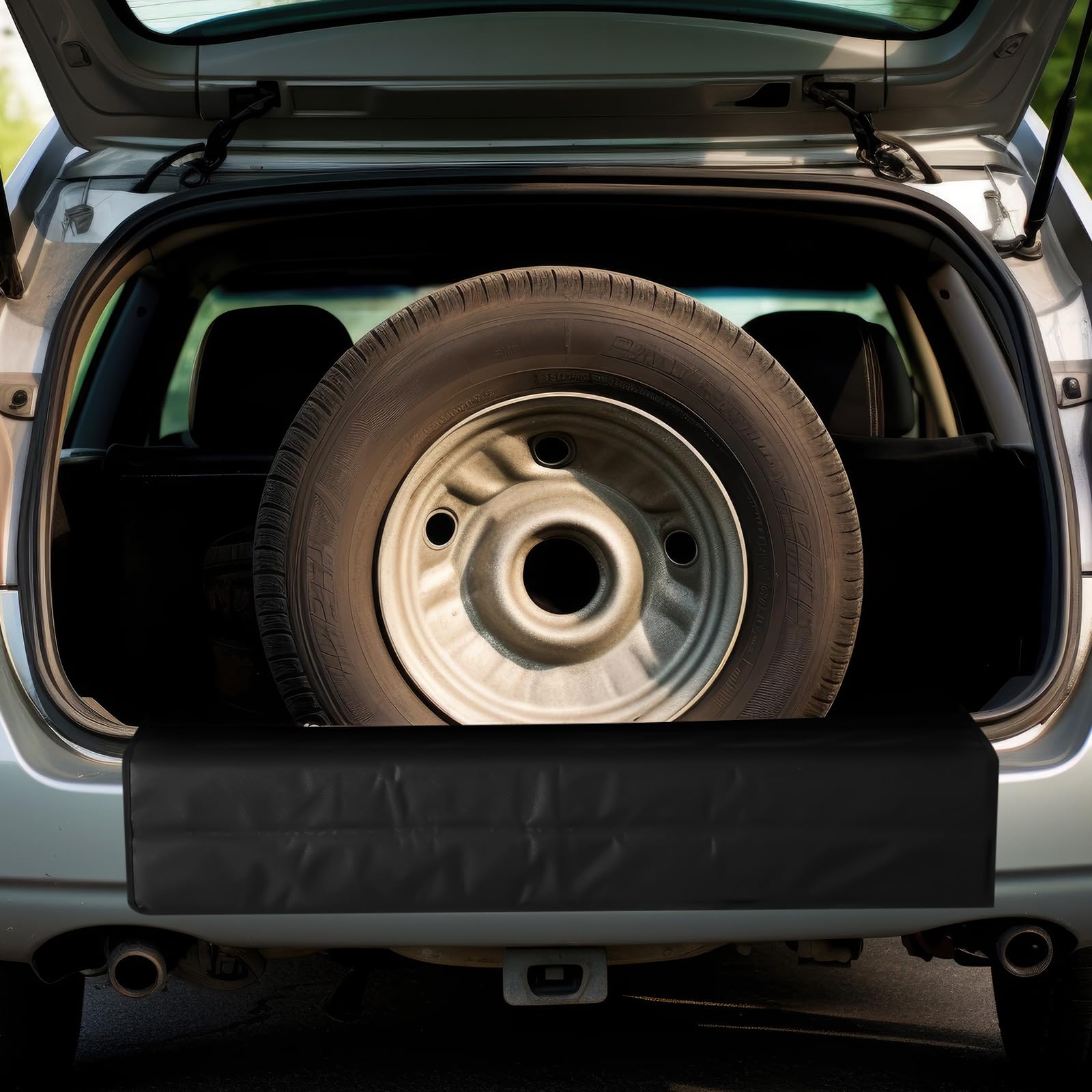 Tinideya easy-install bumper protector with straps for quick setup