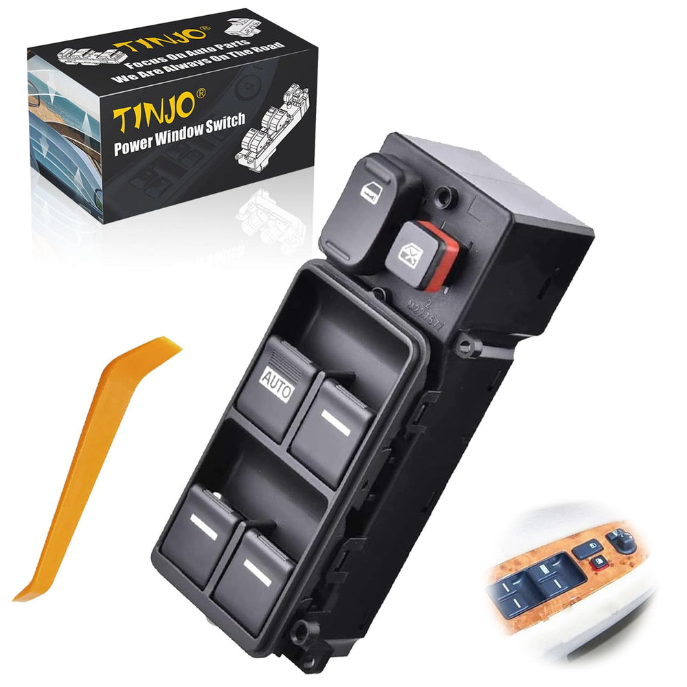 TINJO front drive side power window master switch for Honda Accord 2003-2007 with smooth operation