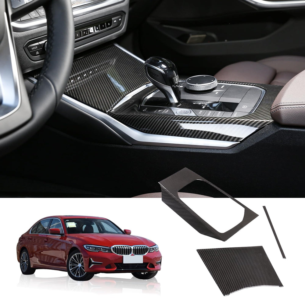TINKI carbon texture finish for BMW 3 Series cockpit.