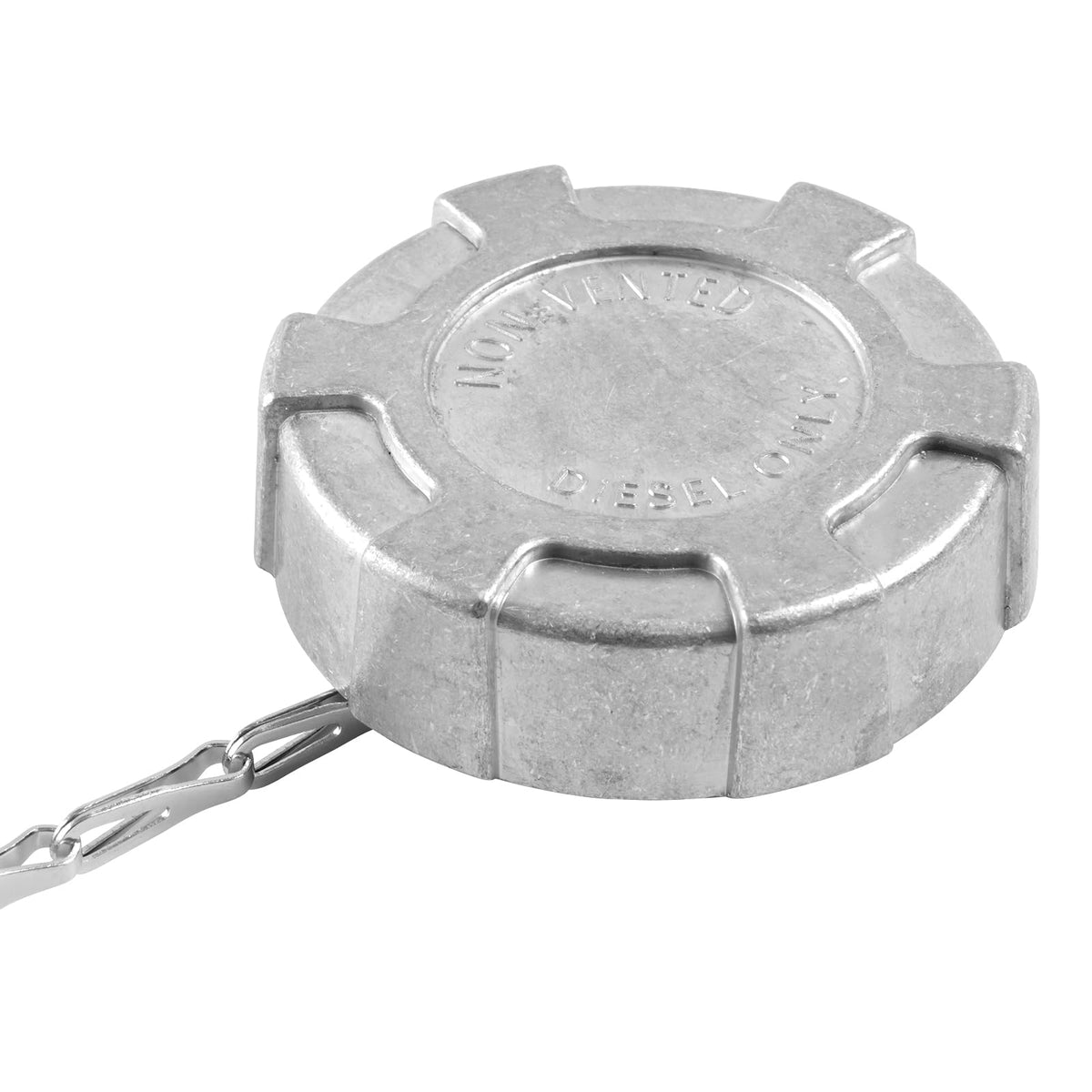 TINWID1919 diesel fuel cap close-up showing 2-1/4-inch diameter seal
